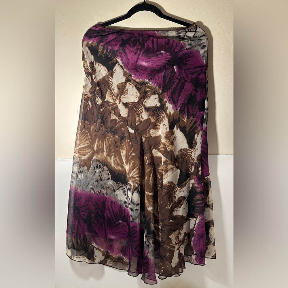 Metro Wear Purple and Brown Dress